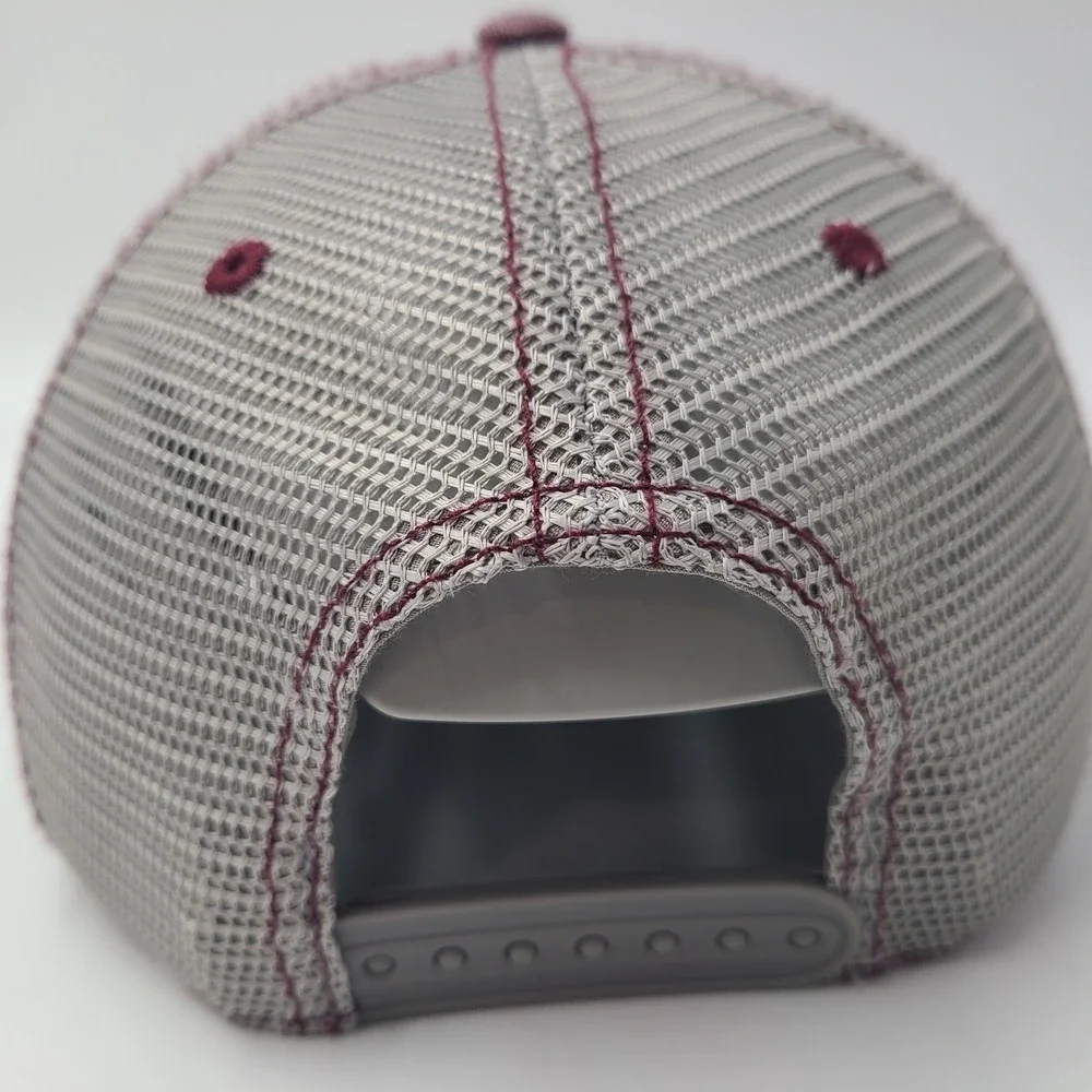 Grand Canyon Hat Snapback Trucker Mesh Red Gray Bald Eagle Arizona Outdoors Wear